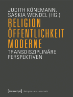 Religion, Öffentlichkeit, Moderne: Transdisziplinäre Perspektiven