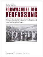 Formwandel der Verfassung: Die postdemokratische Verfasstheit des Transnationalen