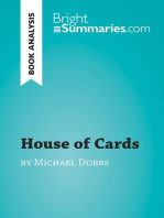 House of Cards by Michael Dobbs (Book Analysis): Detailed Summary, Analysis and Reading Guide