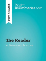 The Reader by Bernhard Schlink (Book Analysis): Detailed Summary, Analysis and Reading Guide