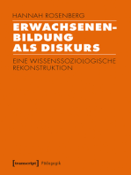 Erwachsenenbildung als Diskurs: Eine wissenssoziologische Rekonstruktion