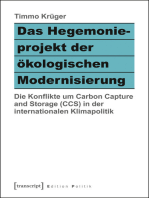 Das Hegemonieprojekt der ökologischen Modernisierung