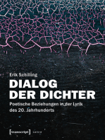 Dialog der Dichter: Poetische Beziehungen in der Lyrik des 20. Jahrhunderts