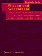 Wissen und Geschlecht: Zur Problematik der Reifizierung der Zweigeschlechtlichkeit in der feministischen Schulkritik