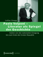 Paolo Volponi - Literatur als Spiegel der Geschichte