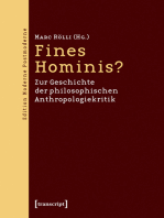 Fines Hominis?: Zur Geschichte der philosophischen Anthropologiekritik
