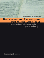 Die poetische Erkundung der wirklichen Welt