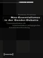 Neo-Essentialismus in der Gender-Debatte