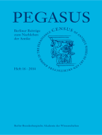 Pegasus / Pegasus 16: Berliner Beiträge zum Nachleben der Antike