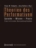 Theorien des Performativen: Sprache - Wissen - Praxis. Eine kritische Bestandsaufnahme