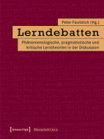 Lerndebatten: Phänomenologische, pragmatistische und kritische Lerntheorien in der Diskussion