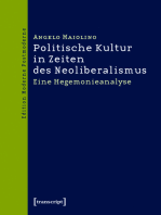 Politische Kultur in Zeiten des Neoliberalismus: Eine Hegemonieanalyse