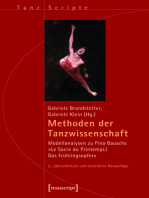 Methoden der Tanzwissenschaft: Modellanalysen zu Pina Bauschs »Le Sacre du Printemps/Das Frühlingsopfer«