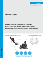 Anwendung der Integrierten Produktentwicklung als Vorgehensmodell für die systematische Entwicklung von Sportgeräten