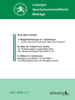 Leipziger Sportwissenschaftliche Beiträge: Jahrgang 53 (2012) Heft 1