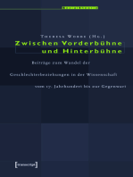 Zwischen Vorderbühne und Hinterbühne: Beiträge zum Wandel der Geschlechterbeziehungen in der Wissenschaft vom 17. Jahrhundert bis zur Gegenwart