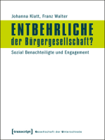 Entbehrliche der Bürgergesellschaft?: Sozial Benachteiligte und Engagement