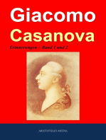 Giacomo Casanova: Erinnerungen eines Liebesabenteurers - Band 1 und 2