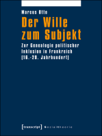 Der Wille zum Subjekt