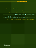 Gender Studies und Systemtheorie: Studien zu einem Theorietransfer