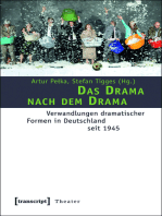 Das Drama nach dem Drama: Verwandlungen dramatischer Formen in Deutschland seit 1945