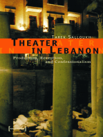 Theater in Lebanon: Production, Reception and Confessionalism
