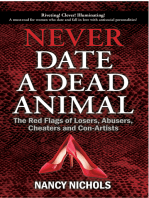 Never Date a Dead Animal: The Red Flags of Loser, Abusers, Cheaters and Con-Artists