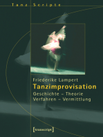 Tanzimprovisation: Geschichte - Theorie - Verfahren - Vermittlung