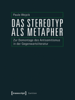 Das Stereotyp als Metapher: Zur Demontage des Antisemitismus in der Gegenwartsliteratur