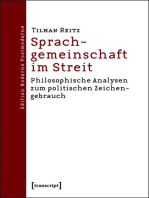 Sprachgemeinschaft im Streit: Philosophische Analysen zum politischen Zeichengebrauch