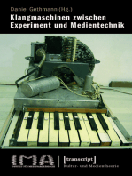 Klangmaschinen zwischen Experiment und Medientechnik