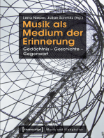 Musik als Medium der Erinnerung: Gedächtnis - Geschichte - Gegenwart