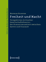 Freiheit und Macht: Perspektiven kritischer Gesellschaftstheorie - der Humanismusstreit zwischen Sartre und Foucault