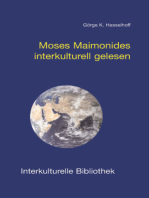 Moses Maimonides interkulturell gelesen