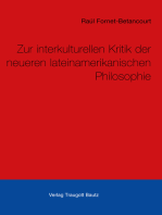 Kritik der neueren lateinamerikanischen Philosophie