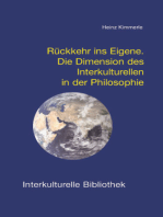 Rückkehr ins Eigene: Die Dimension des Interkulturellen in der Philosophie