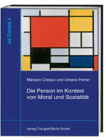 Die Person im Kontext von Moral und Sozialität