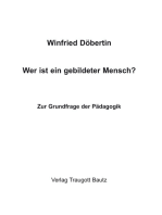 Wer ist ein gebildeter Mensch?: Zur Grundfrage der Pädagogik