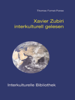 Xavier Zubiri interkulturell gelesen