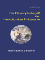 Der Philosophiebegriff der interkulturellen Philosophie
