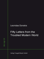 Fifty Letters from the Troubled Modern World: A Philosophical-Political Diary 2009-2012