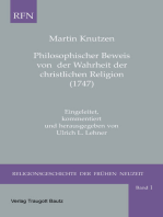 Philosophischer Beweis von der Wahrheit der christlichen Religion (1747)