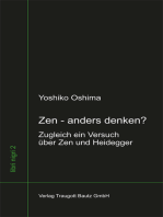 Zen - anders denken?: Zugleich ein Versuch über Zen und Heidegger