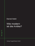 Wie modern ist die Antike ?