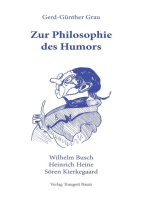 Zur Philosophie des Humors: Wilhelm Busch, Heinrich Heine, Sören Kierkegaard