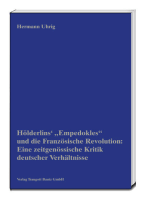 Hölderlins' „Empedokles“ und die Französische Revolution