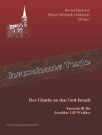 Der Glaube an den Gott Israels: Festschrift für Joachim Liß-Walther
