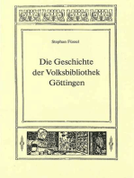 Die Geschichte der Volksbibliothek Göttingen: 80 Jahre Stadtbibliothek Göttingen 1897-1977