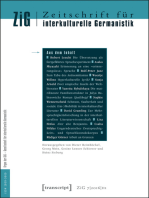 Zeitschrift für interkulturelle Germanistik: 7. Jahrgang, 2016, Heft 1