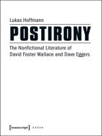 Postirony: The Nonfictional Literature of David Foster Wallace and Dave Eggers